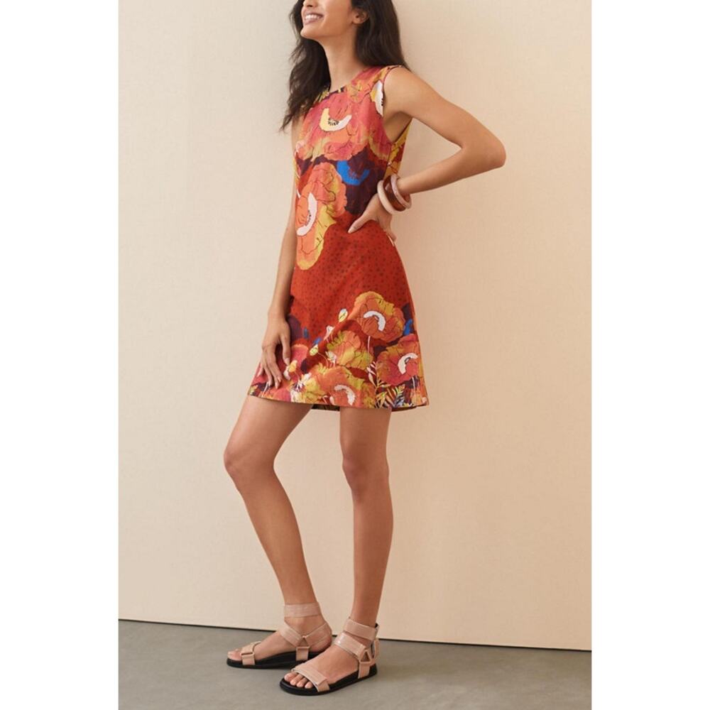 Conditions Apply Anthropologie Palm Springs Shift Dress NWT